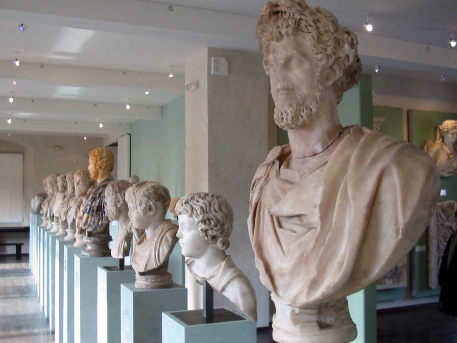 The gallery of Roman Emperors from Chiragan