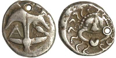 Silver coin of Apollonia Pontika