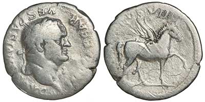 Pegasus from Vespasian